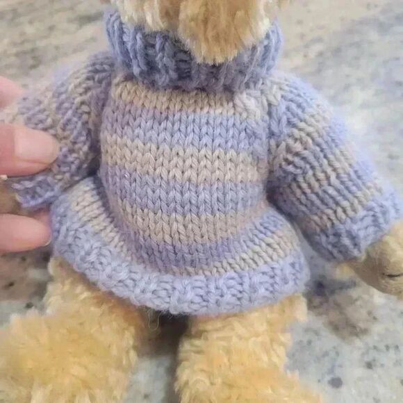 𝅺Boyd's Bears 8" Stuffed Animal Teddy Bear w Striped Sweater - Picture 8 of 9